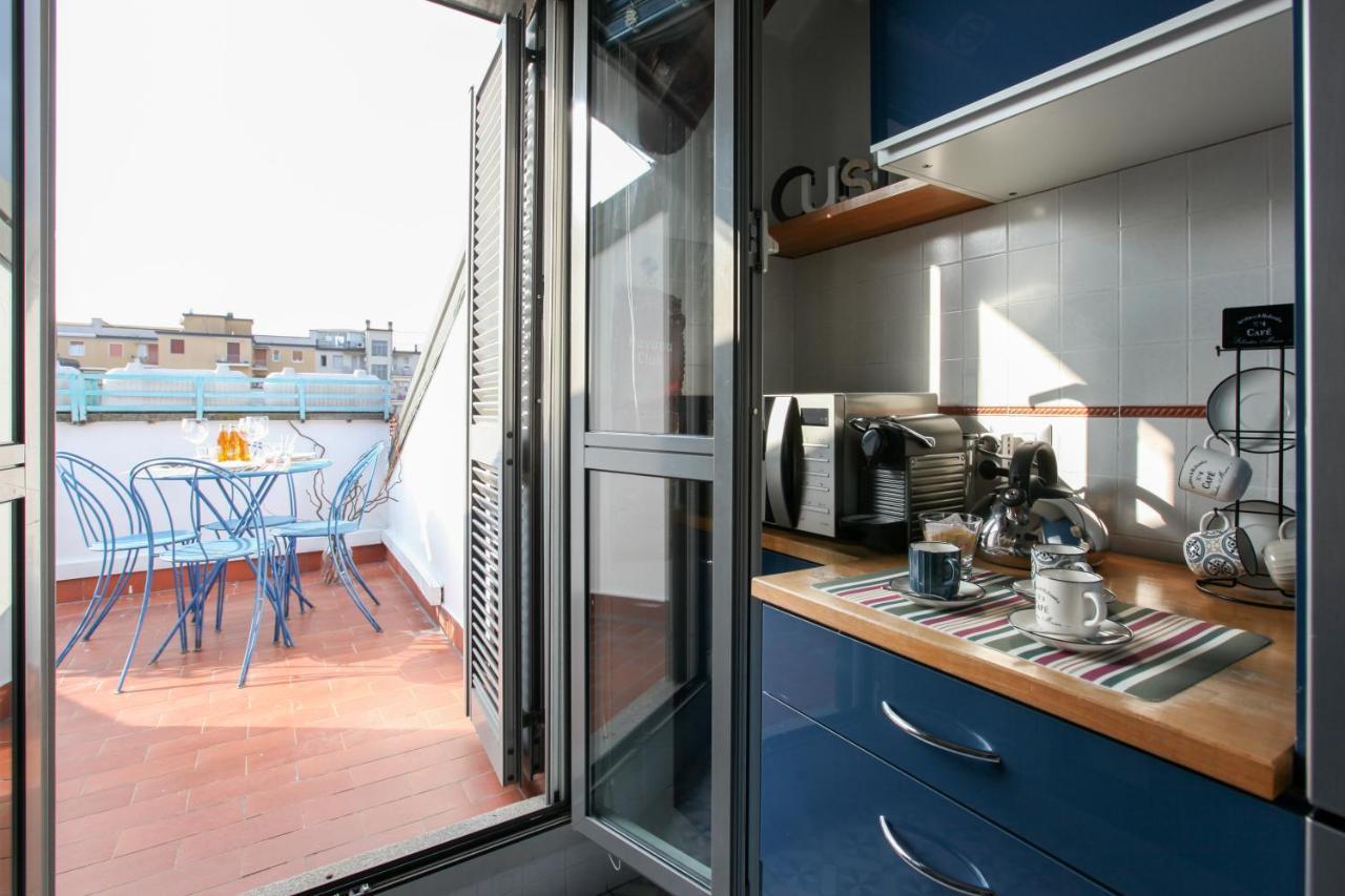 The Cosy Terrace Of Milano- Via Sardegna Apartment Exterior photo